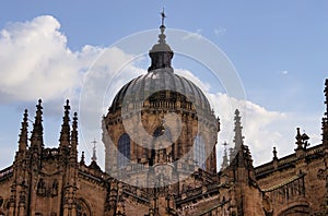 Salamanca, Spain, The beautiful Catedral Vieja de Santa Maria de la Sede de Salamanca (Old Cathedral) photo