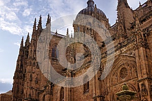 Salamanca, Spain, The beautiful Catedral Vieja de Santa Maria de la Sede de Salamanca (Old Cathedral) photo