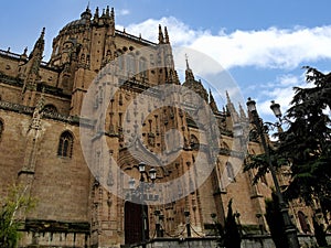 Salamanca, Spain, The beautiful Catedral Vieja de Santa Maria de la Sede de Salamanca (Old Cathedral) photo