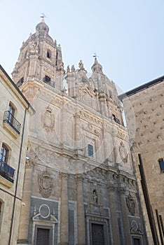 Salamanca Spain: historic church of Clerecia photo