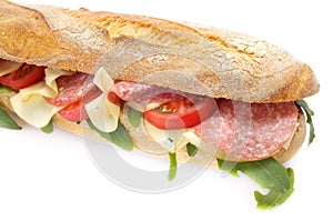 Salami baguette