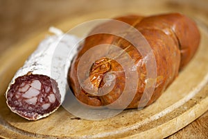 Salami and Calabrian nduja