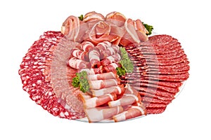 Salami ham meat set