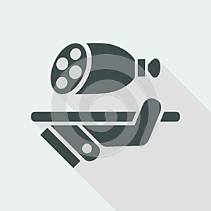 Salami menu - Vector flat icon