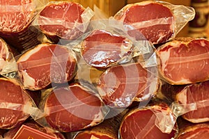 Salami mortadella trotter cured pork