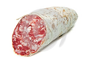 Salami sliced