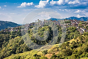 Salamina Cityscape Skyline Caldas Colombia Caldas Colombia photo