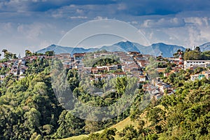 Salamina Cityscape Skyline Caldas Colombia Caldas Colombia photo