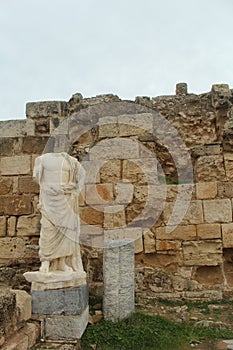 Salamis Ancent City Statues, Famagusta Cyprus