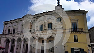 La piazza cittadina Puglia 