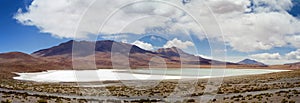Salar de Uyuni Laguna Blanca, Bolivia