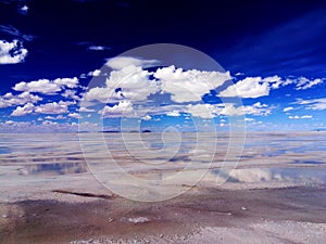 Salar Uyuni Bolivia large mirror