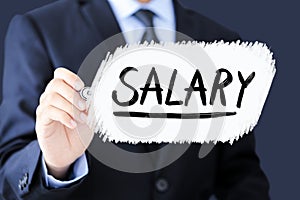 Salary Business Concept
