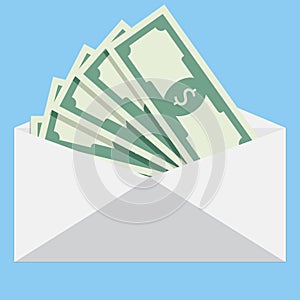 Salary in envelope