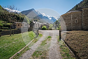 Salau village dans la vallÃ©e du haut-Salat en AriÃ¨ge