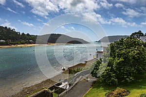 Salcombe Harbor Looking towards the Entrance