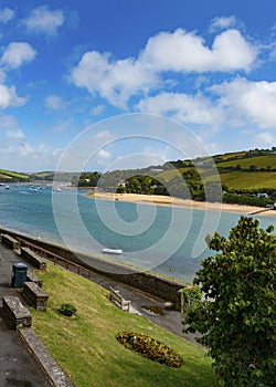 Salcombe Harbor Looking up the Estaury