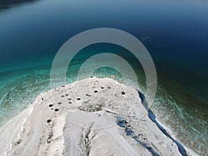 The Salda Lake like Maldives from Burdur Turkey