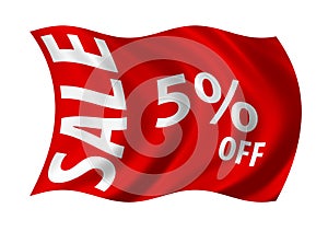 Sale 5 % Off