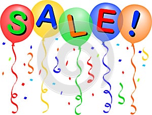 Sale Balloons/eps