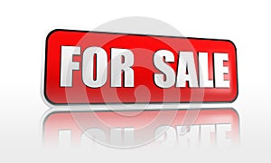 For sale banner