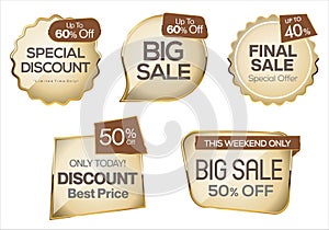 Sale banner collection concept discount promotion layout