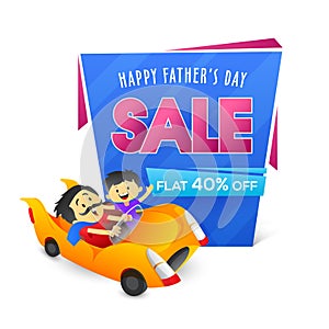 Sale banner or poster design for Father`s Day celebration wirh s