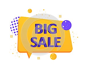 Sale bright banner