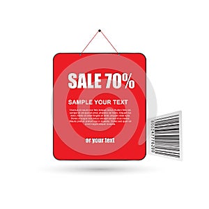 Sale business tags