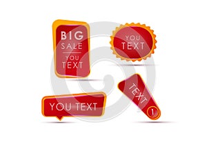 SALE BUTTON VECTOR FILE EPS