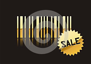 SALE code bar