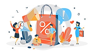 Sale concept illustration photo