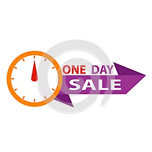 Sale countdown badges. Last minute offer banner, one day sales and 24 hour sale promo stickers. business limited special