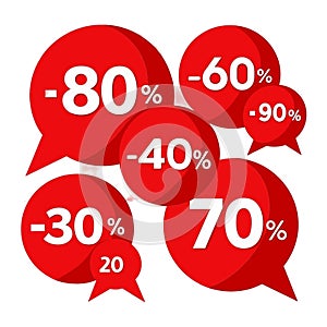 sale discount labels