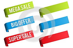 Sale and Discount Price Labels