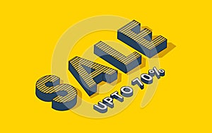 Sale discount promotion Vector illustration eps 10