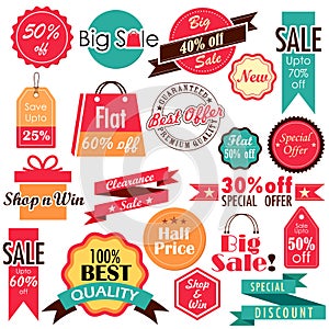 Sale and Discount tags