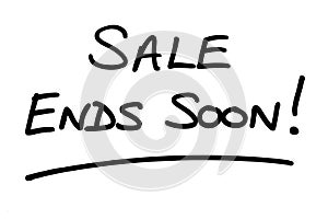 SALE ENDS SOON