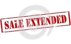 Sale extended