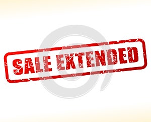Sale extended text buffered photo