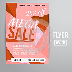 Sale flyer