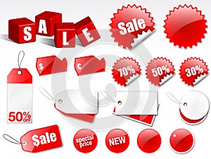 Sale labels