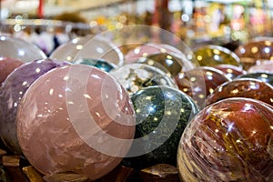 onix colored balls at the market