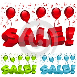 Sale Party Balloons