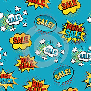 Sale pattern vector background