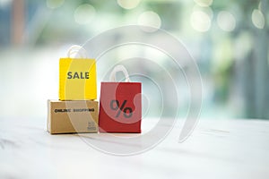 Sale and sale discount promotion for planning online shopping sale special offer business sales