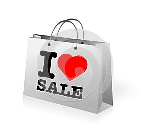 Sale shopping bag