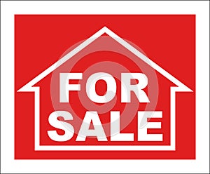 For sale sign