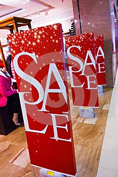Sale sign