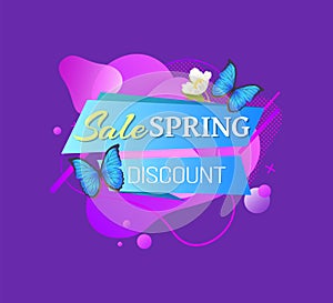 Sale Spring Discount Flying Butterflies Springtime